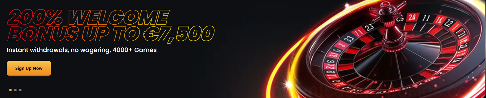 Instant Casino Welcome Bonus